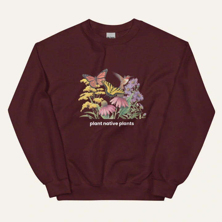 Garden for Wildlife Pollinator Garden Crewneck Sweatshirt